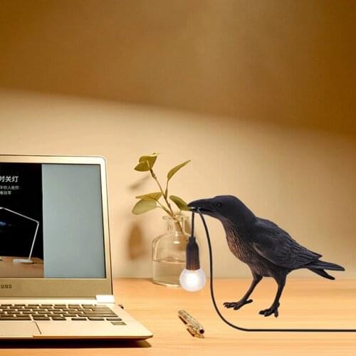 Lucky Bird Lamp led Wall Lamp with plug in cord Living Room bedside Lights Aisle Restaurant Home Decor Bird Wall Light Fixture