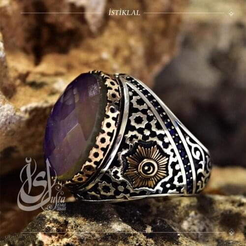 İSTİKLAL ÖZELLEŞTİRİLMİŞ GÜMÜŞ YÜZÜK