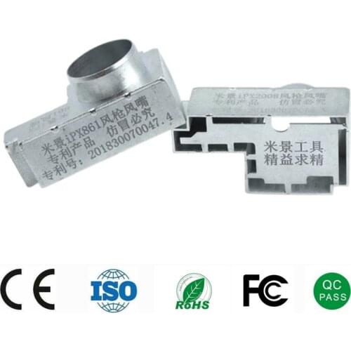 MJ IPX Quick 861 2008 Air Gun Nozzle For IPhone X Motherboard Welding Air Nozzle Hot Air Gun Nozzles For Quick 861DW Dedicated