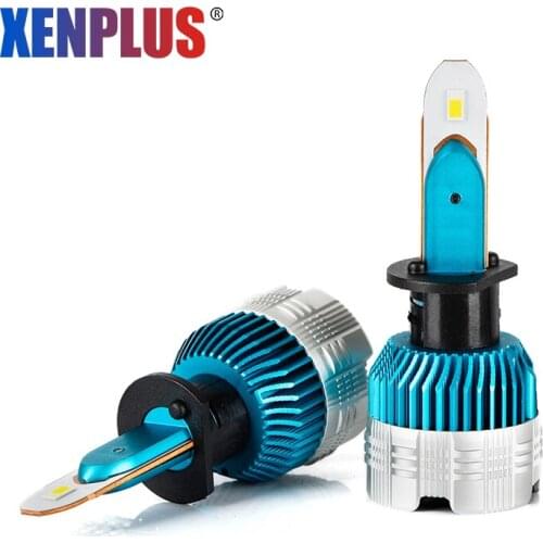 Xenplus 2pcs Mini H1 Led Headlight H7 H4 H11 9005 9006 5202 H3 H27 881 9004 9007 H13 Car LED Bulb Headlamp 60w 6000lm 6000K 12V