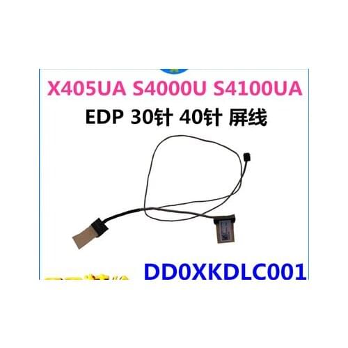 FOR ASUS X405UA S4000U S4100UA X411 S4100V LCD CABLE DD0XKDLC001