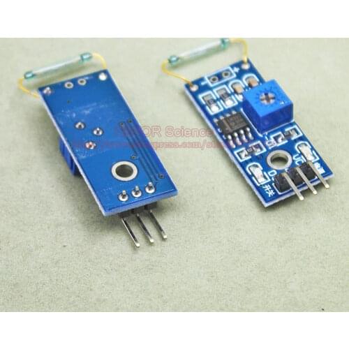 5pcs/lot Reed Switch Sensor Module Magnetic Switch Magnetron Module For Arduino SPC exchange gas meter water meter etc