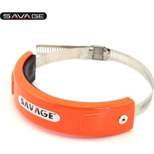 For EXC-F/EXC/SXF 450/350/530/525/500 Motorcycle Accessories Silencer/Round Oval Exhaust Protector Can Cover