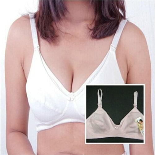 Breastfeeding Maternity Bra Cotton Clothing Breastfeeding Bra For Pregnant Women Pregnancy Breast Big Size Sleep