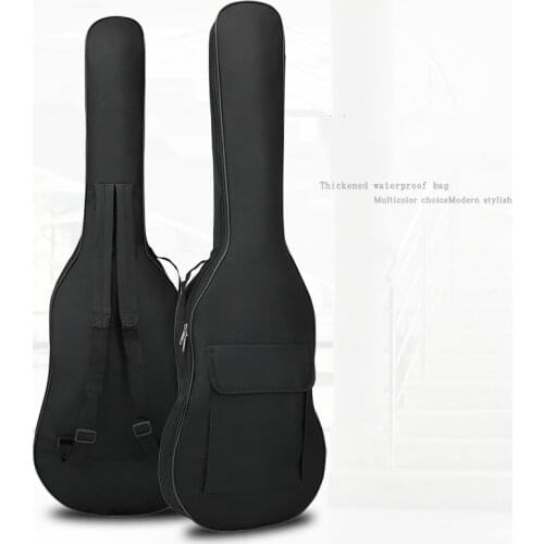 New Electric Guitar Bag Padded Electric Guitar Gig Bag Case 5mm Padding Dual Adjustable Shoulder Strap Electric Guitar Case