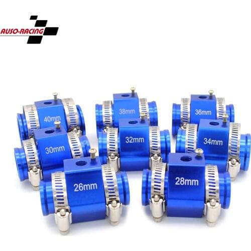 Water Temp Gauge Radiator Temperature Water Temp Joint Pipe Sensor 40mm 38mm 36mm 34mm 32mm 30mm 28mm 26mm Hose Adapter