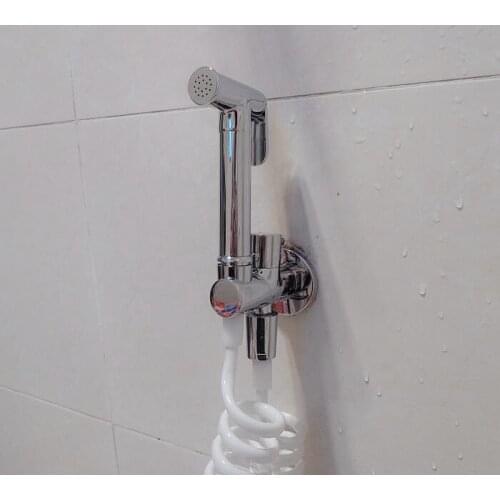 Toilet Bathroom brass Bidet Diaper Shower Head two function Spray Sprayer Woman Tap Douche kit BD630