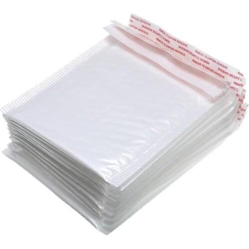Hot 50 PCS White Foam Shipping Envelope Mailing Bag Different Specifications Bubble Mailers Padded Shipping Envelope Mailing Bag