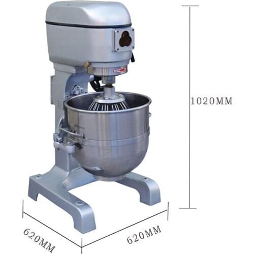 Commercial Egg Beater Multi-function dough mixing machine 3-gear adjustable stirring machine 30L Cream mixer 380v/220v 750w 1pc