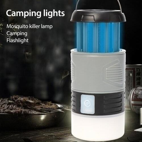 Camping lamp Mosquito killer lamp LED outdoor portable lighting Electric shock mosquito killer lamp