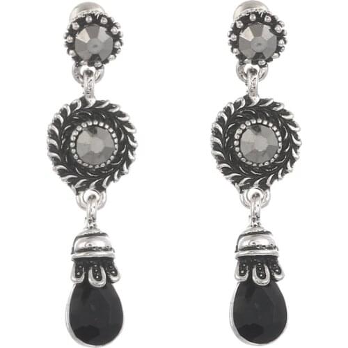 LOVBEAFAS Women's Silver Earrings