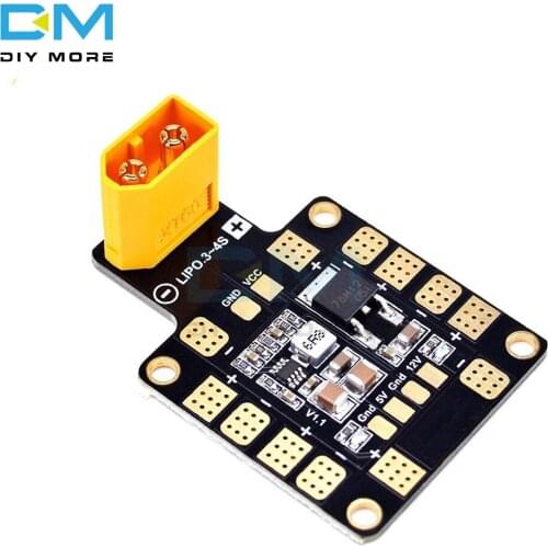 Mini Power Hub PDB XT60 Power Distribution Board PDB-XT60 with BEC 5V 12V for FPV Drone Quadcopter QAV210 QAV-R QAV-X