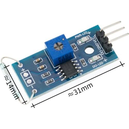 Reed Sensor Module Magnetron Module Reed Switch Magnetic Switch for arduino Diy Kit