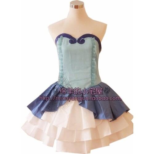2018 New Mermaid Melody Pichi Pichi Pitch Hanon Hosho Dress Cosplay Costume