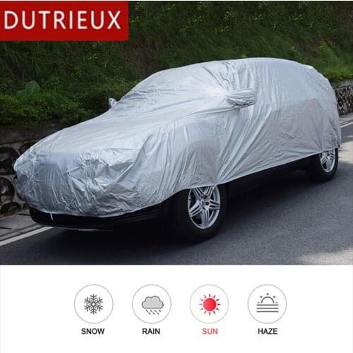 New Exterior Car Cover Outdoor Protection Full Car Covers Snow Cover Sunshade Waterproof Dustproof Universal for Hatchback Sedan