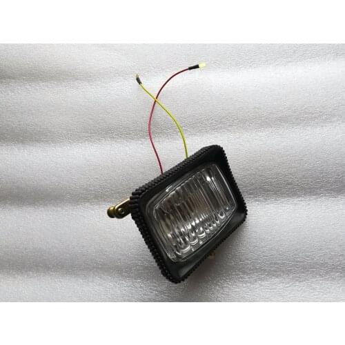 Head light/rear direction light/wire harness with fuse/pull rod for brake for Xingtai XT180 tractor, part number