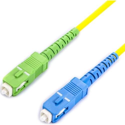 High Quality SC Single Mode Optical Cable APC-UPC Fiber Optic Patch Cords FTTH Optical Fiber Jumper 3m 5m 10m 20m 30m Cisco HP