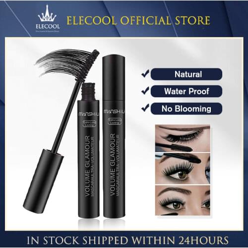1Pc Quick Dry Fiber Long Thick Curling Lengthening Mascara Natural Eyelash Paste Eye Lashes Curler Makeup Cosmetics TSLM2