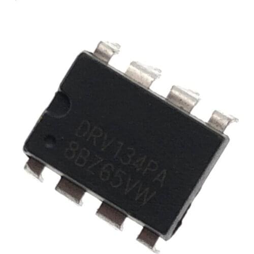 10PCS DRV134PA DIP8 DRV134P DIP-8 DRV134 134 Audio balanced line driver New and original