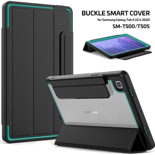 For Samsung Tab A7 case 10.4 SM-T500/T505 Tablet Folding Stand Cover for Samsung Galaxy Tab A7 10.4 2020 Magnet Case