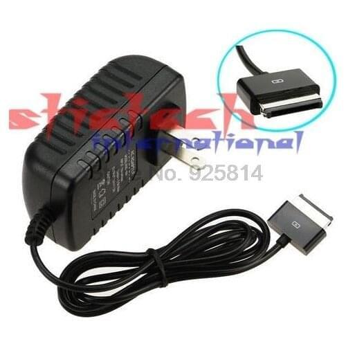 By dhl or ems 200pcs 15V 1.2A Tablet Battery Charger EU/US Plug for Asus Eee Pad Transformer TF700T TF101 TF201 TF300T TF301T
