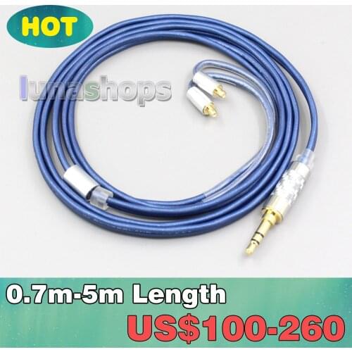 High Definition 99% Pure Silver Earphone Cable For Acoustune HS 1695Ti 1655CU 1695Ti 1670SS LN007020