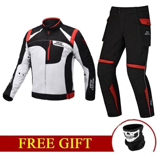 Motorcycle Jacket Riding Jacket Motocross Pants Protective Gear Waterproof Chaqueta Motoqueiro Pantalon Raincoat