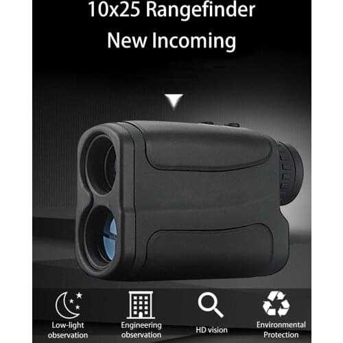 700M Laser Rangefinder Golf Telescope 10X25 Portable Optical Electronic Compass Technology HD 3 Ranging Modes Outdoor Hunting