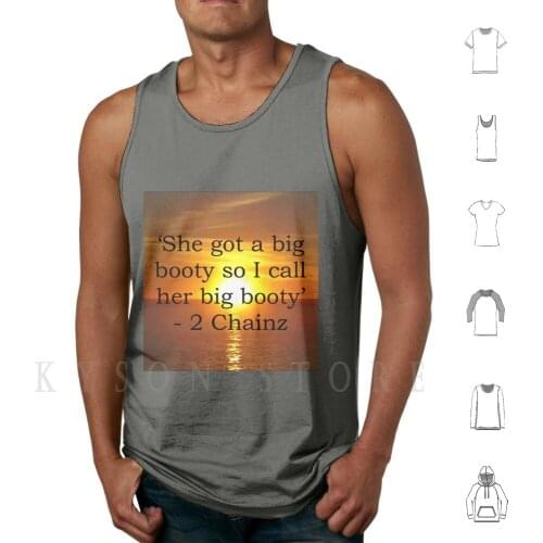 2 Chainz Tank Tops Vest Sleeveless 2 Chainz Music Swag Cool Top Rap Hip Hop Rapper