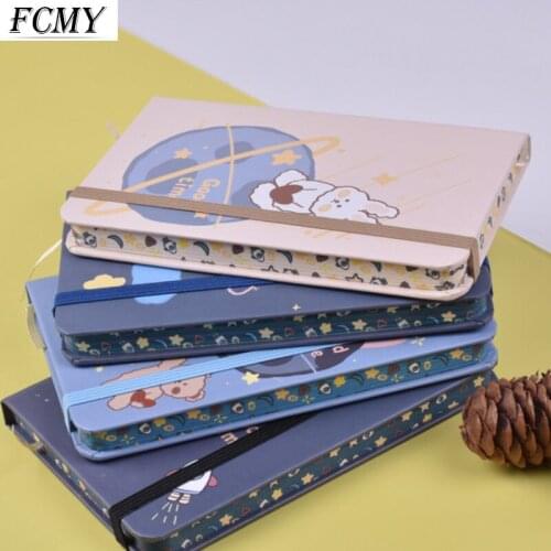 Cute Hardcover Notepad Small Fresh Notebook Korean Version A6/A7 Hand Ledger Mini Bandage Small Notepad