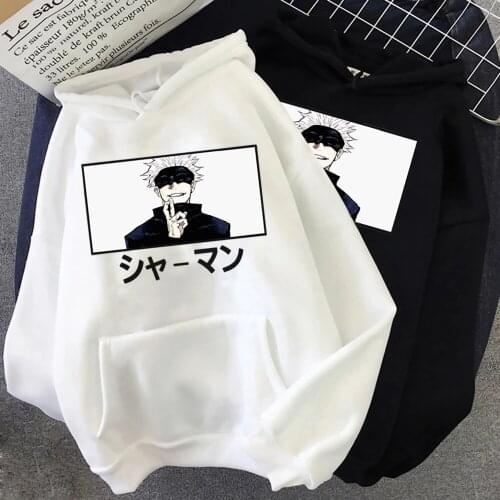 Popular Jujutsu Kaisen Hoodies Men Women Fashion Print Sweatshirt Hoodie Harajuku Oversized Streetwear Anime Tracksuits Clothing