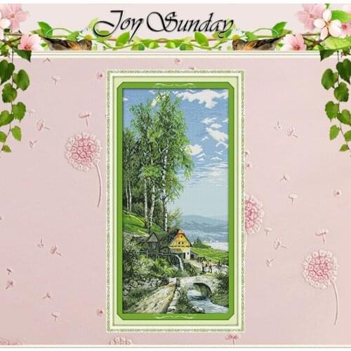 The Sky is High the Clouds are Pale Cross Stitch 11CT 14CT Cross Stitch Set Wholesale Cross-stitch Kit Embroidery Needlework