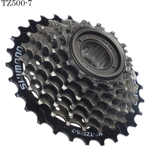 New Bicycles Freewheel MF-TZ500 / TZ21 7 Speed Cassette Freewheel 14-28T for MTB Road Cycling Bike Update
