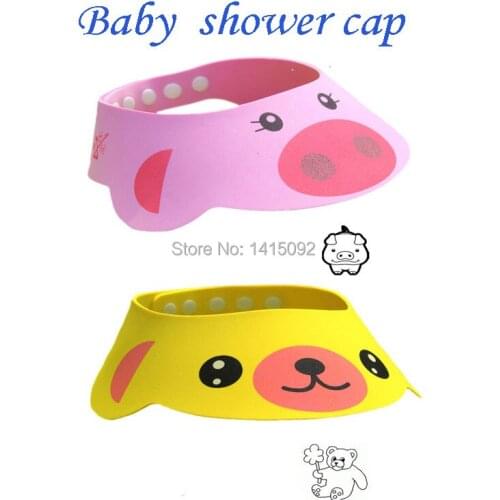 Baby Adjustable Hat Toddler Shampoo Bath Shower Cap Baby Care Caps Infant Toddler Bath Waterproof Caps Kid Wash Hair Shield