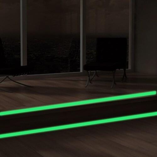 Luminous Band Baseboard Wall Sticker Living Room Bedroom Eco-Friendly Home Decoration Decal Glow In The Dark DIY Strip Stickers