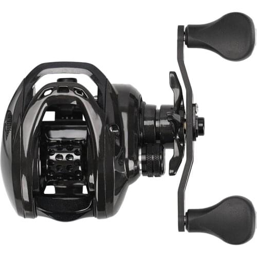 12BB Distant Wheel Carbon Lure Ultra-light Water Baitcast Fishing Wire Wheel with Unloading Force Alarm 6.4:1 High Speed