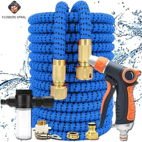 High Pressure Car Wash Water Gun Gardening Watering Hose For Garden For Watering And Irrigation Extendable Hose Garden Sprayer