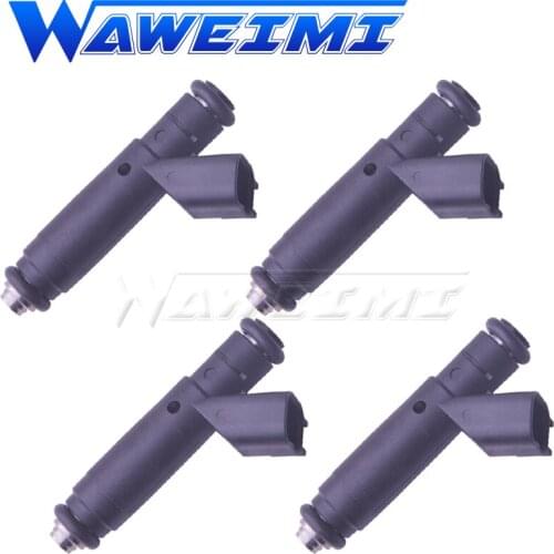 WAWEIMI Brand New 4x Fuel Injector Nozzle YR3E-A6A For FORD Mustang F-150 00-04 For JEEP 4.0L YR3EA6A 3216A12777