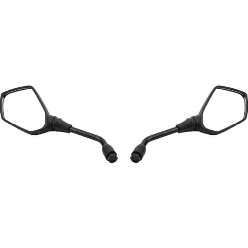 1 Pair Motorcycle Rearview Mirror 10mm Thread For Dirt Bike, Electric Bike