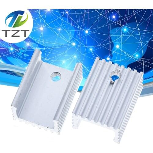 10pcs Aluminium TO-220 Heatsink TO 220 Heat Sink Transistor Radiator TO220 Cooler Cooling 20*15*10MM