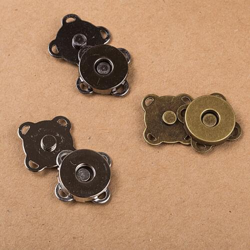 3 PCS freeshipping High quality hand sewing Club Super Magnet buckle bags and clothing buttons