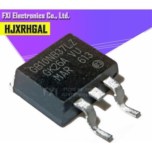 5pcs GB10NB37LZ STGB10NB37LZ TO-263 10NB37