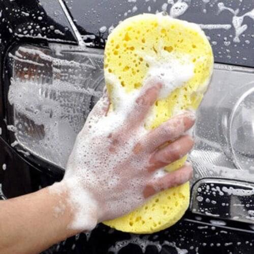 Eight large sponge car cleaning tools wash the car waxing sponge vacuum compression