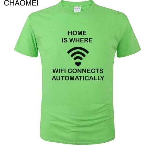 Wireless WIFI Letter Printed T Shirt Men Women Fashion Cotton Short Sleeve T-shirt Casual wifi Tshirt Tee Unisex Clothes C100