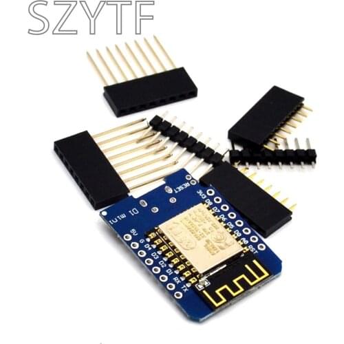 D1 Mini - Mini NodeMcu 4M Bytes Lua WIFI Internet of Things Development Board Based ESP8266 WeMos