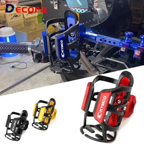For KYMCO DOWNTOWN NIKITA GDINK KXCT PeoPle S Racing S G150 Hot Deals Motorcycle Beverage Water Bottle Drink Cup Holder Mount