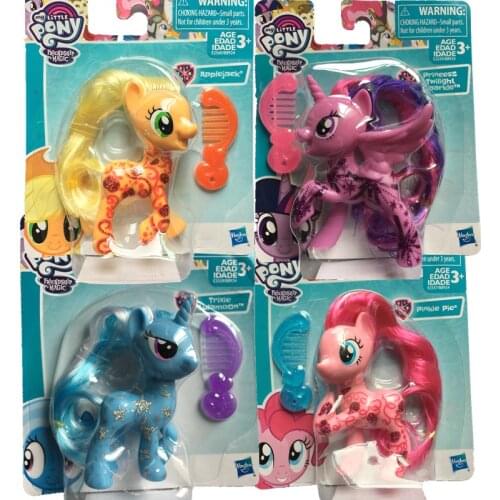 Hasbro Genuine My Little Pony Twilight Sparkle Pinkie Pie Applejack B8924 Action Figure Model Girl Toys