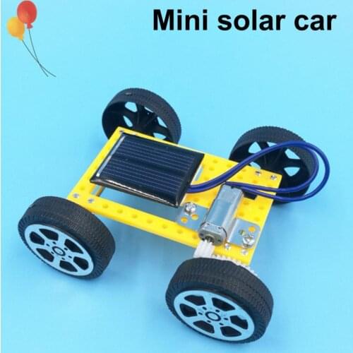 Solar Power Toy Kid-safe Teamwork Ability Plastic Educational Projects Solar Kit Toys for Family School Physics Teaching Aids