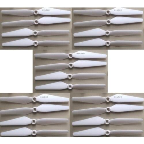 New 20PCS aircraft blade for SYMA X8SW X8SC X8 PRO X8SG remote control helicopter aircraft parts white propeller fan accessories