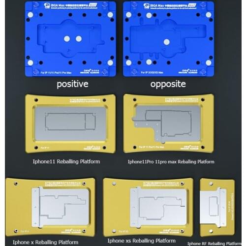 MECHANIC iBGA Max Middle Automatic positioning Tin Planting Platform Fixture For IPHONE Mobile Phone IPX XSMAX IP11 11PRO MAX